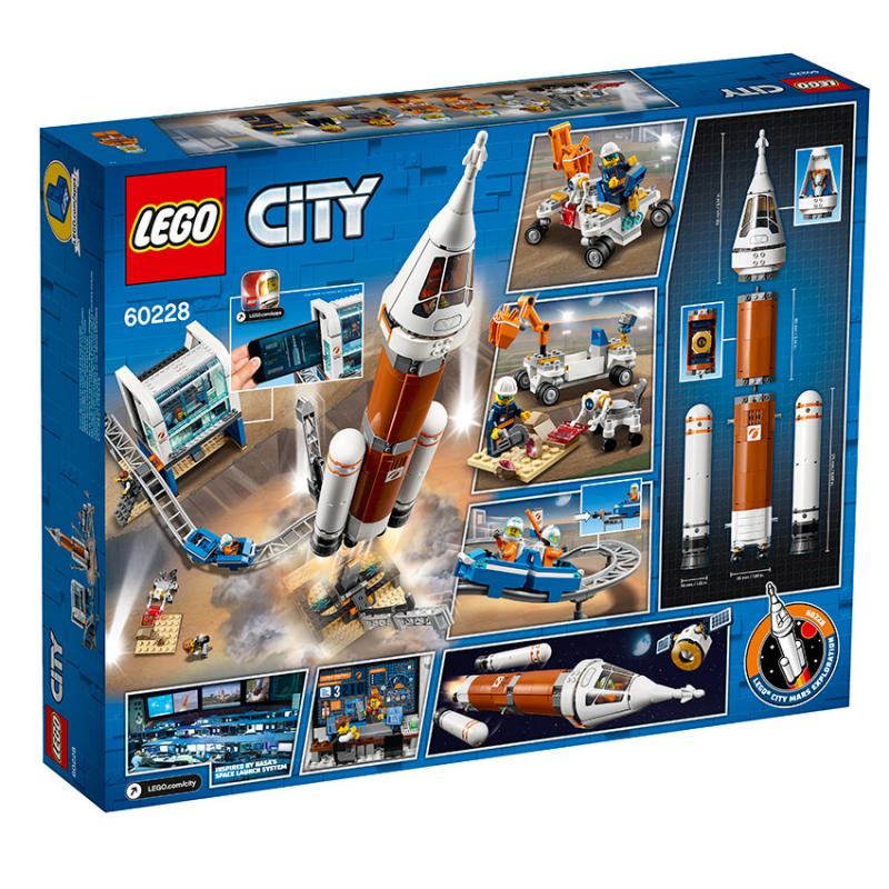 LEGO - Štart vesmírnej rakety