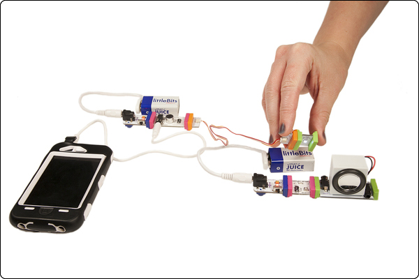 littleBits - dátová komunikácia