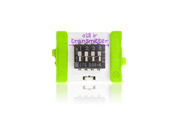 prvok littleBits - IR vysielač prvok littleBits - IR vysielač