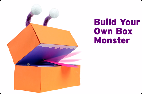 littleBits - krabicový strašia