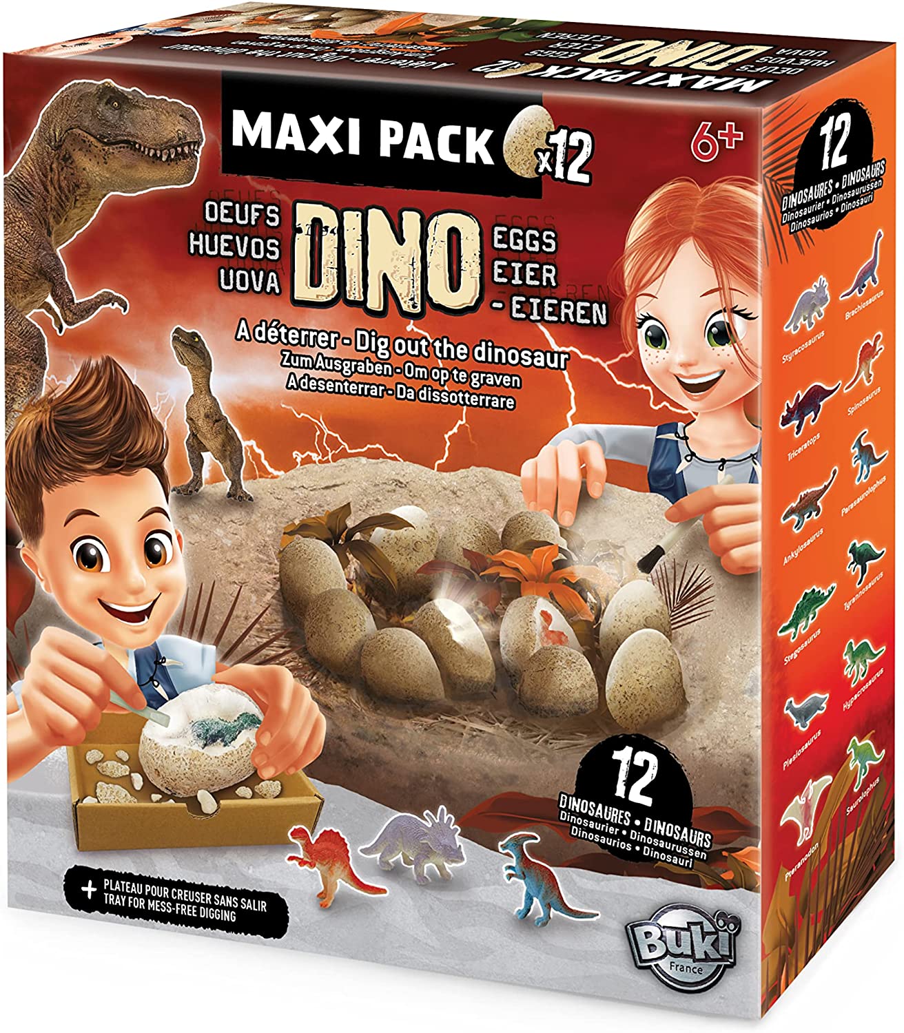 Buki - Dinosaurie vajca 12ks