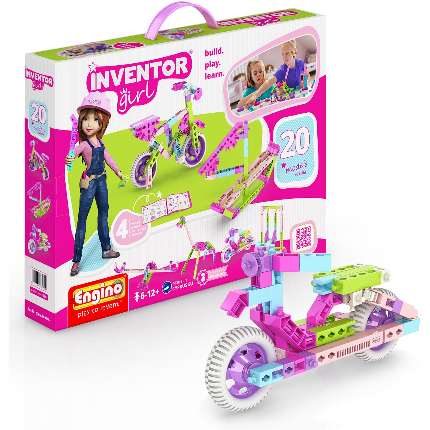 Inventor - 20 modelov pre dievčatá 
