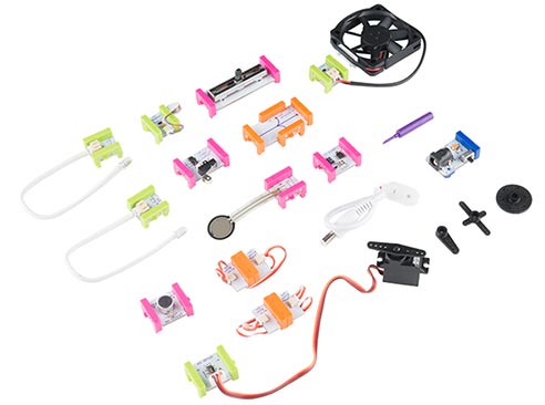 stavebnica littleBits - prvky stavebnica littleBits - prvky